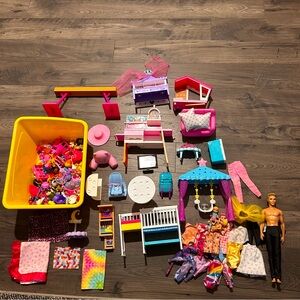 Large Barbie Lot Great Condition